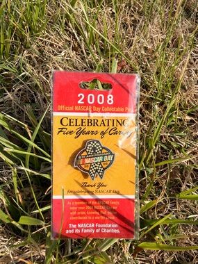 Nascar Foundation Thank You Carded Backing in Red